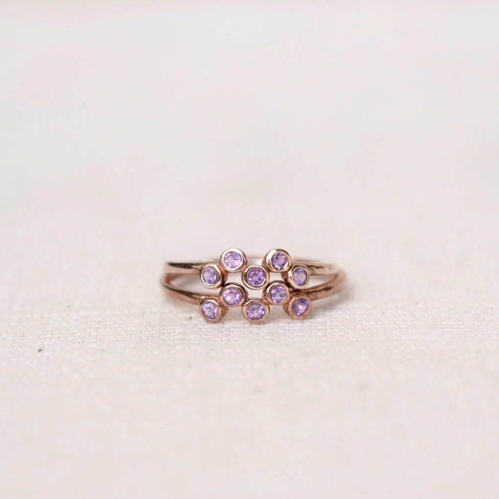 Cherie Rings - Amethyst