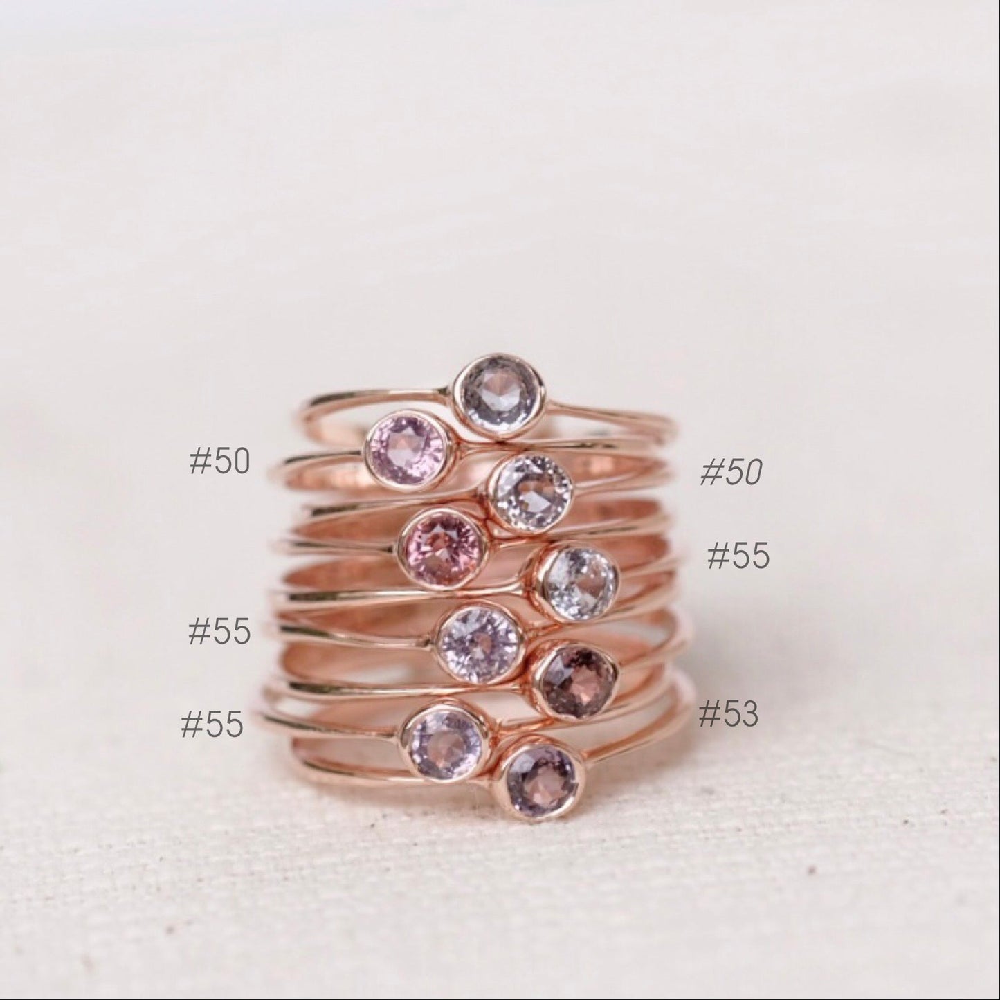 Renee Rings - Burma Spinel