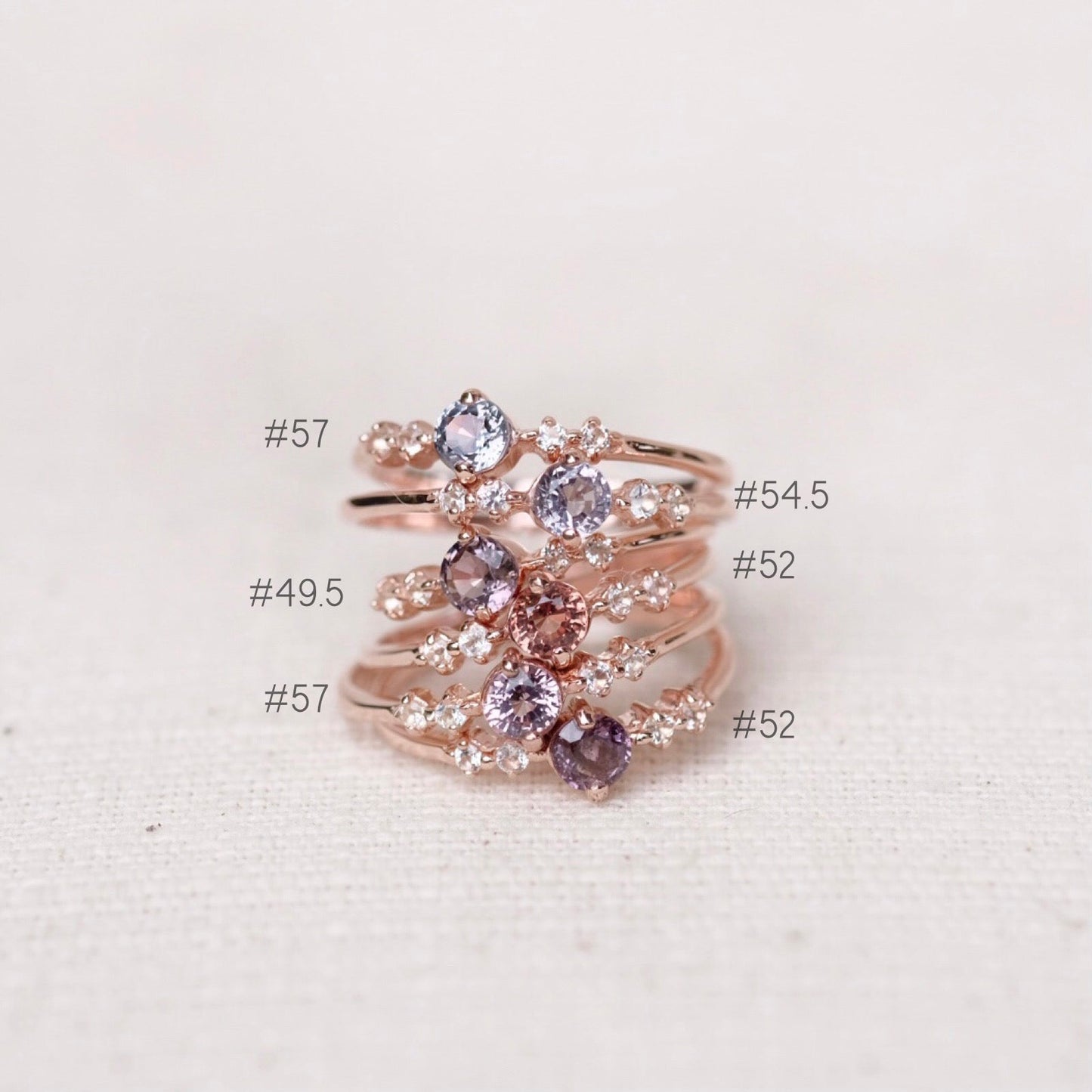 Maelle Rings - Burma Spinel