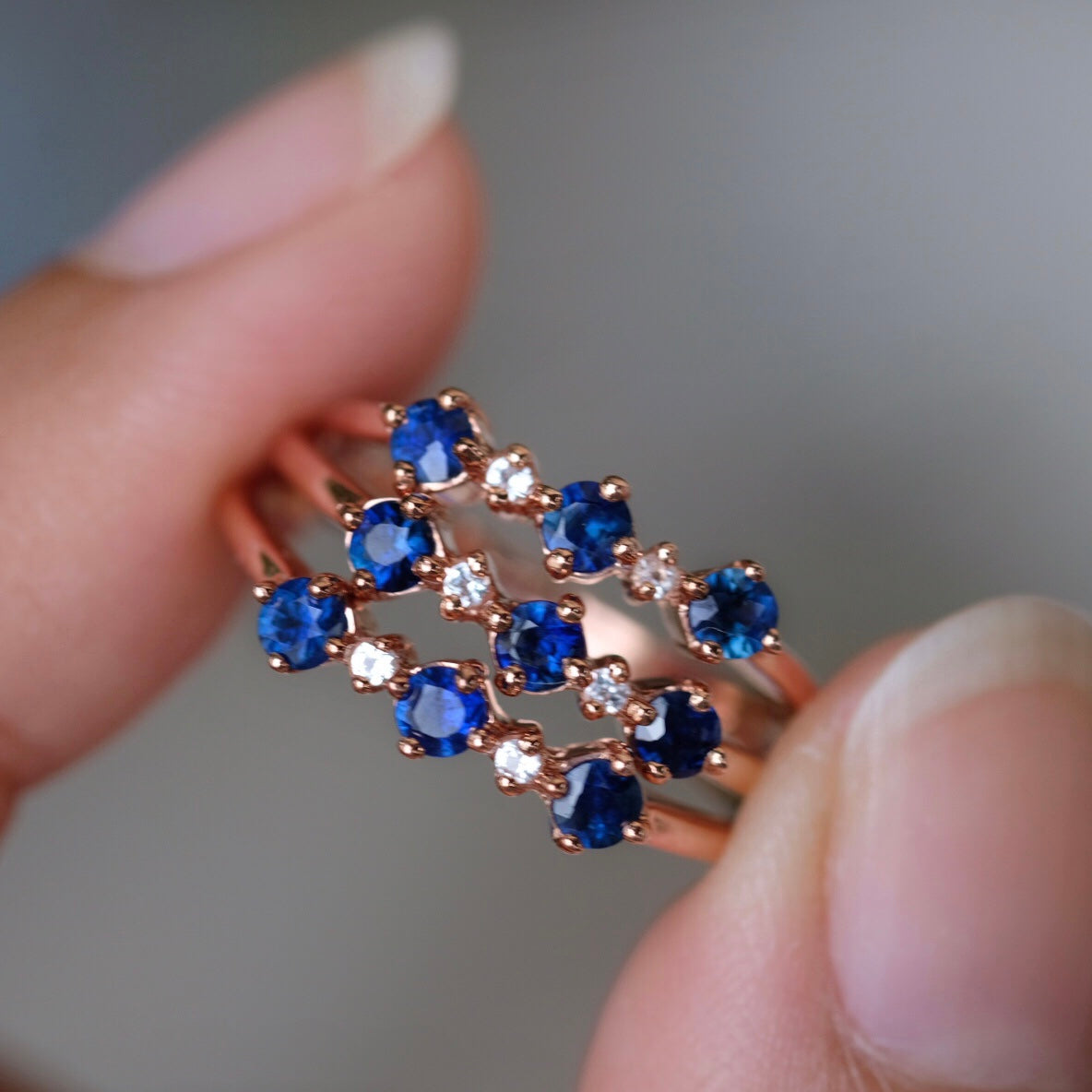 Sirine Rings - Blue Sapphire