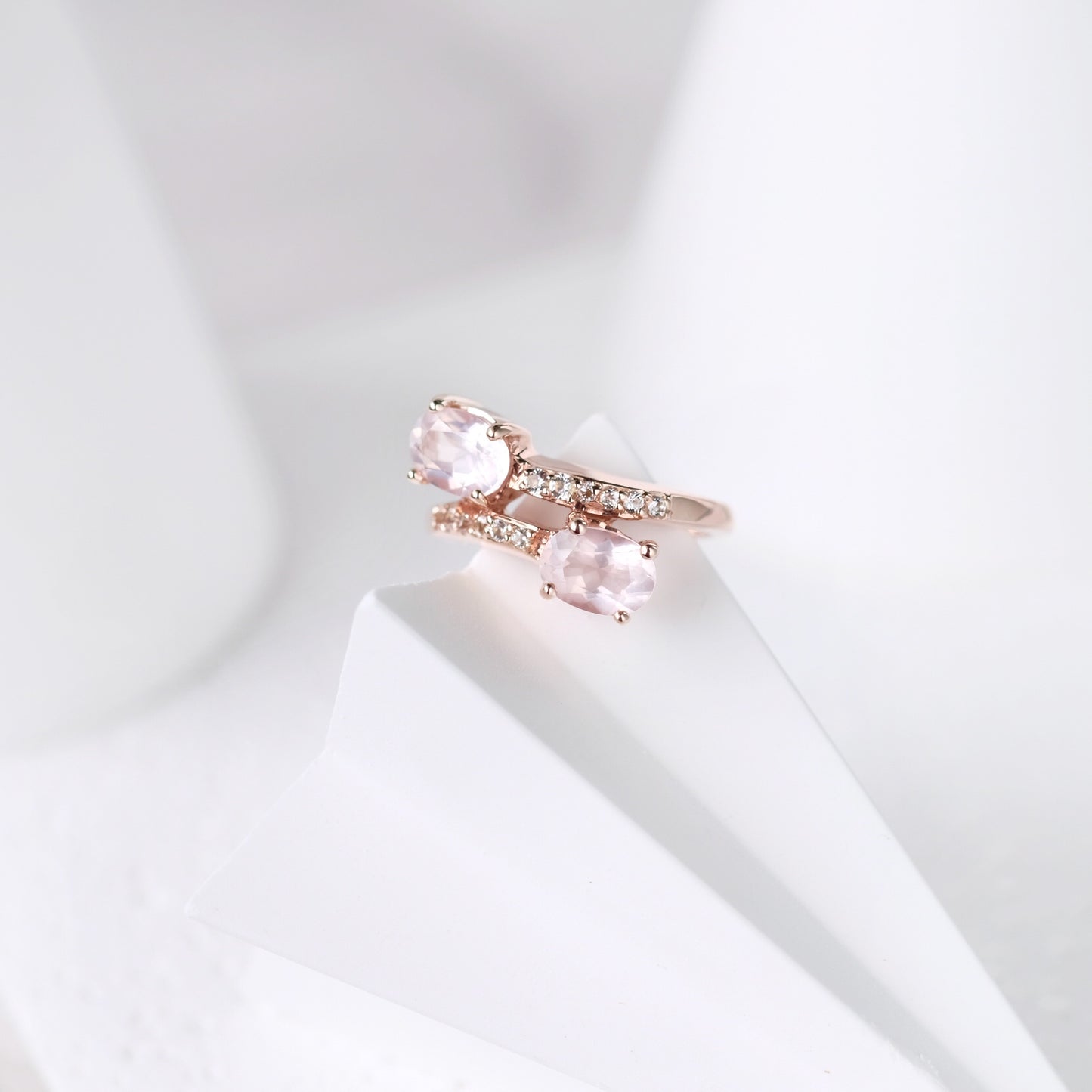 Nanette Rings - Rose Quartz