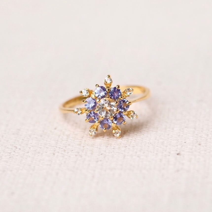 Fleur Rings - Tanzanite
