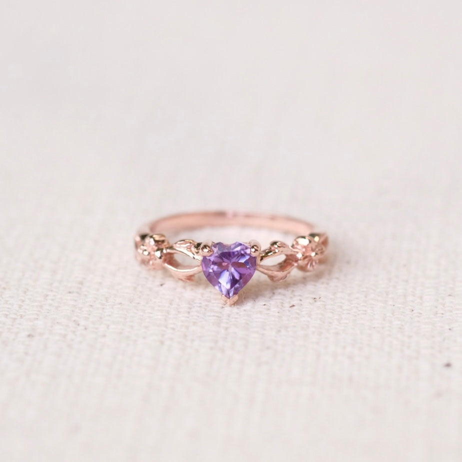 Cher Rings - Amethyst