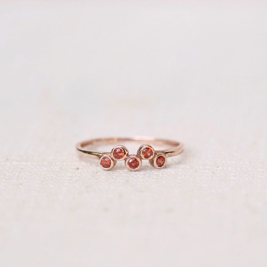 Cherie Rings - Garnet