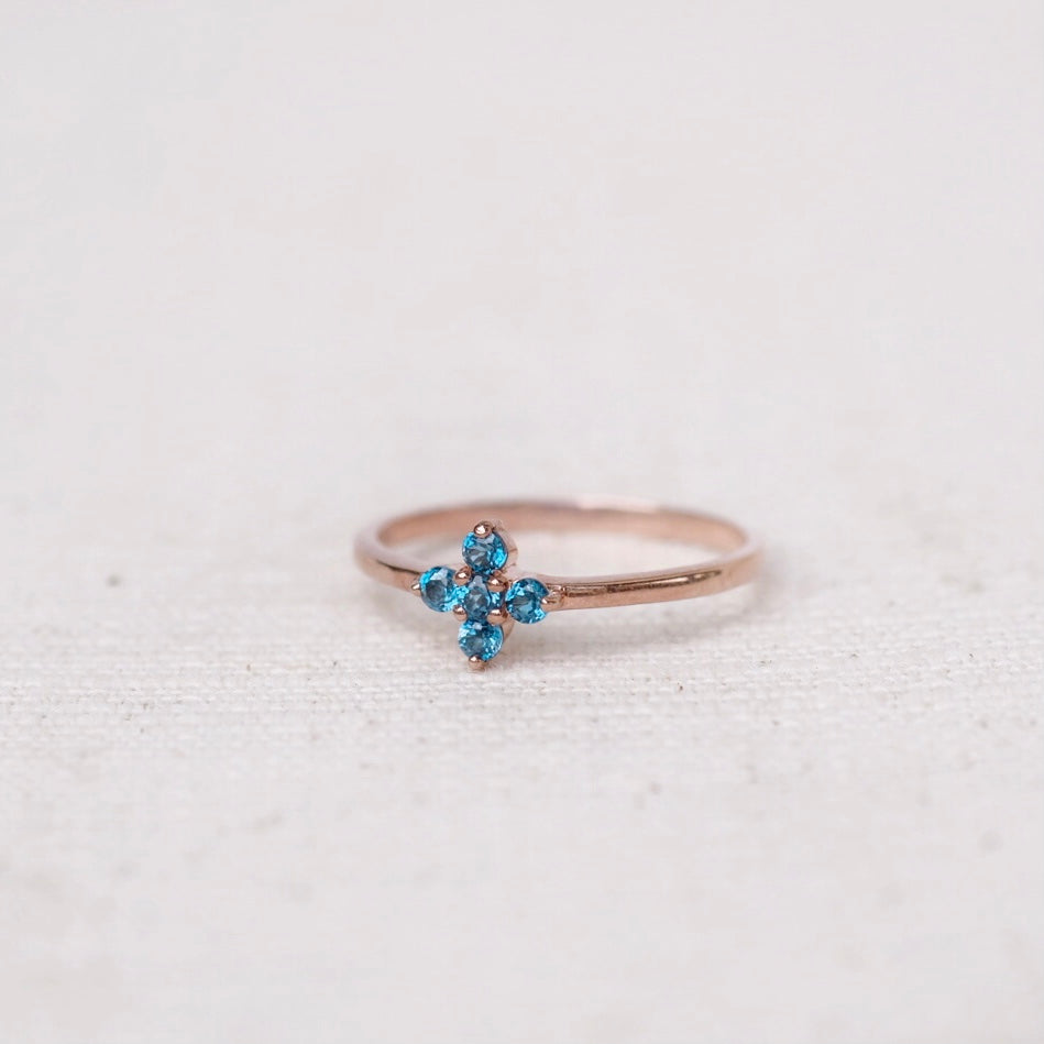 Noemie Rings - London Blue Topaz