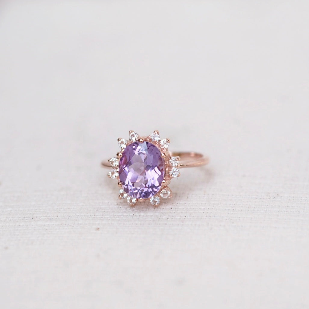 Odette Rings - Amethyst