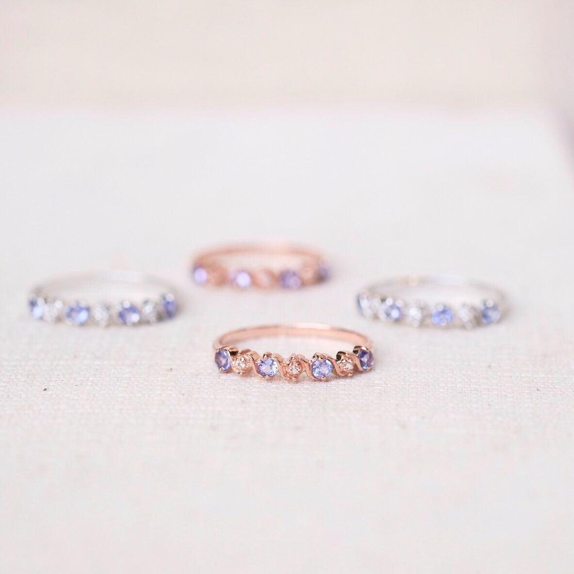 Elise Rings - Tanzanite