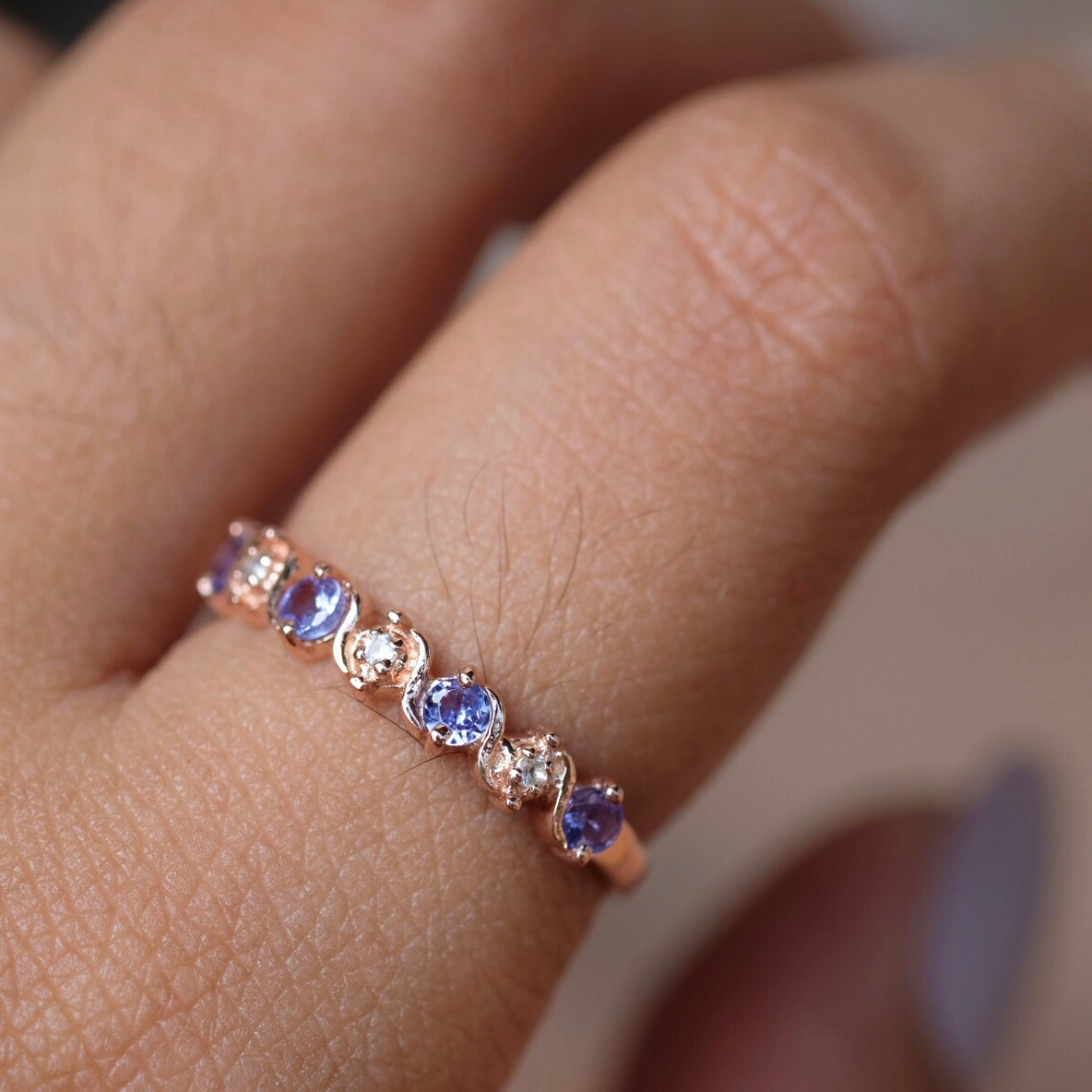 Elise Rings - Tanzanite