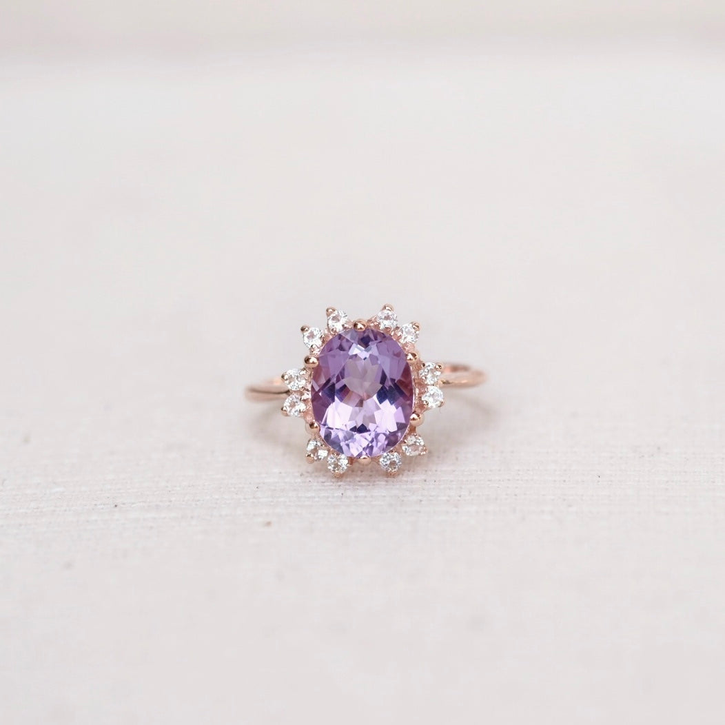 Odette Rings - Amethyst