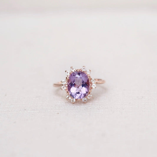 Odette Rings - Amethyst