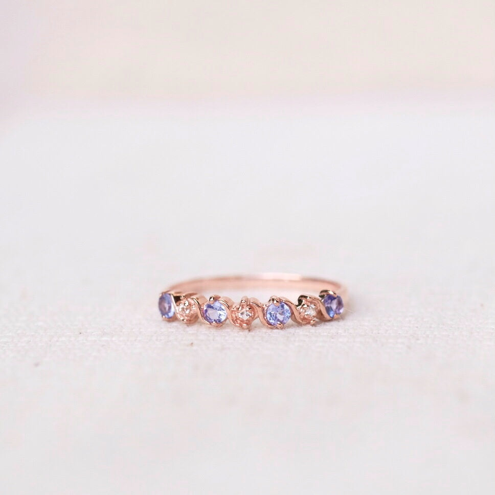 Elise Rings - Tanzanite