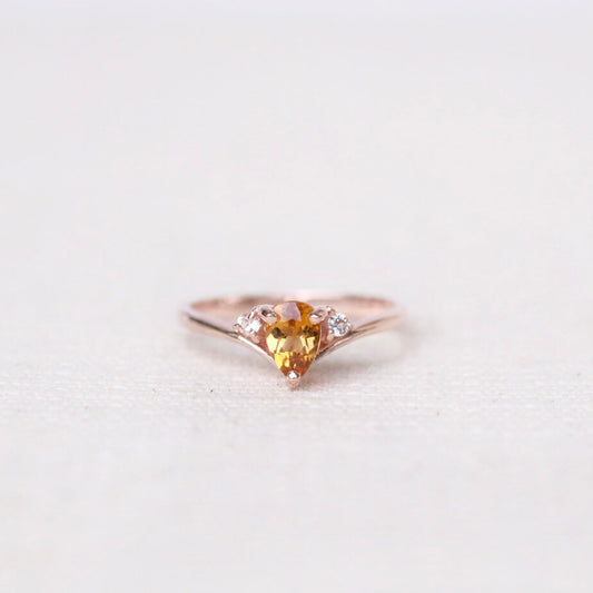 Ines Rings - Citrine