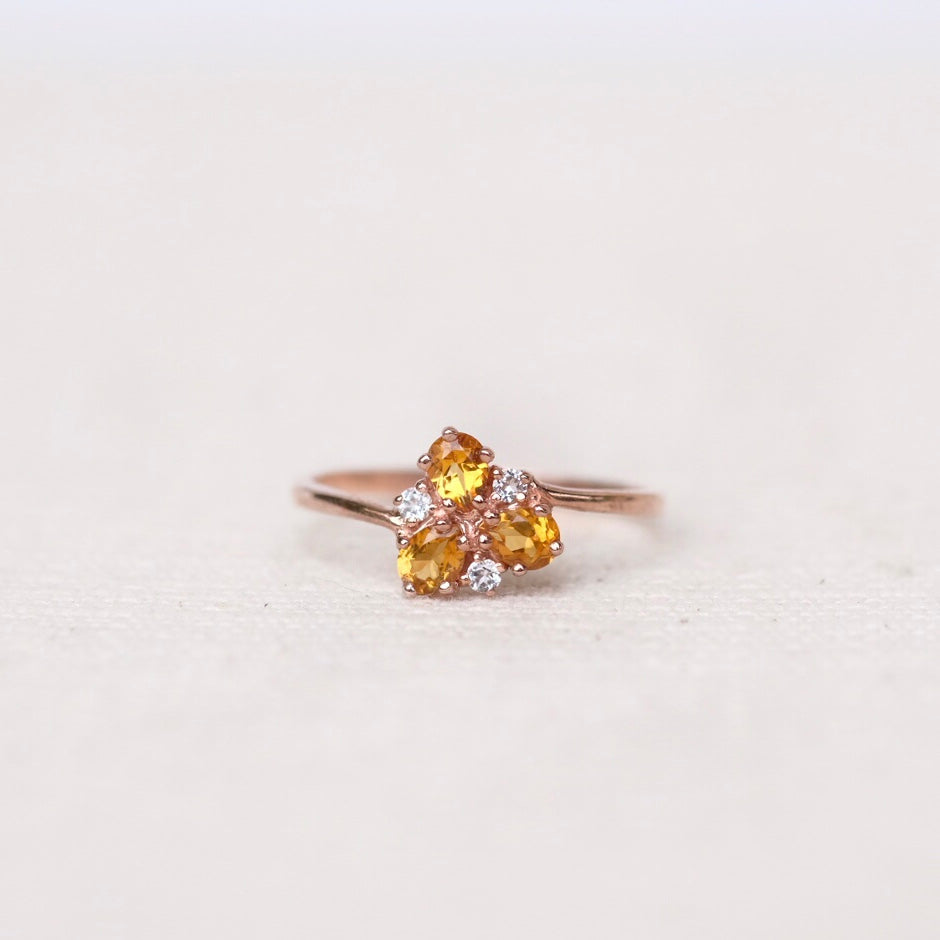Aimee Rings - Citrine