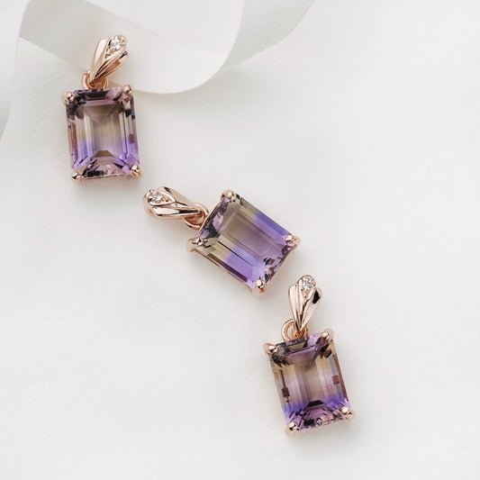 Jeslyn Pendants - Ametrine