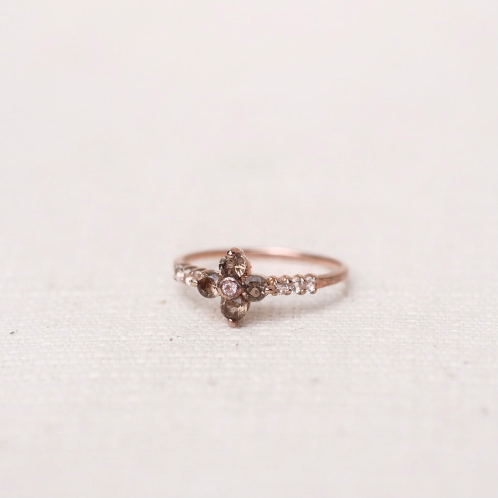 Felicite Rings - Smoky Quartz