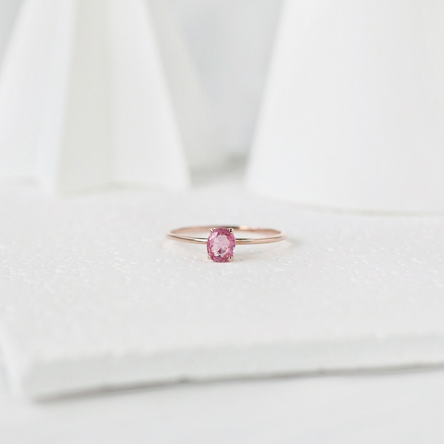Paulette Rings - Pink Tourmaline