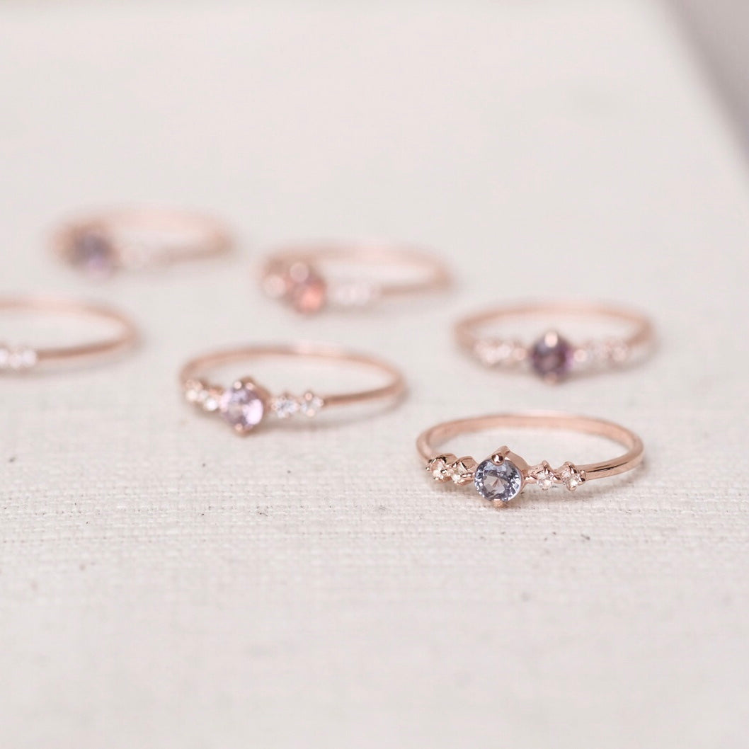 Maelle Rings - Burma Spinel
