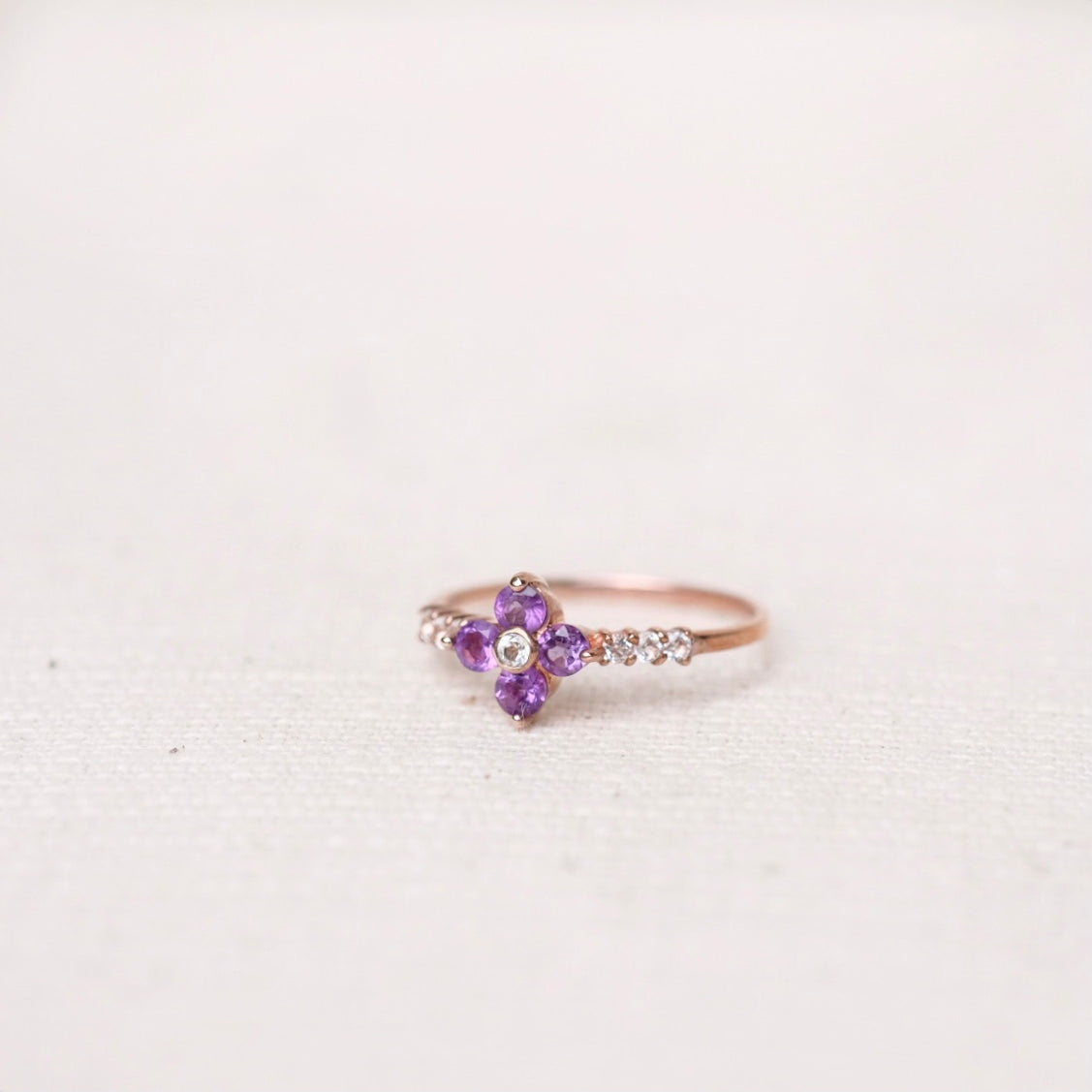 Felicite Rings - Amethyst