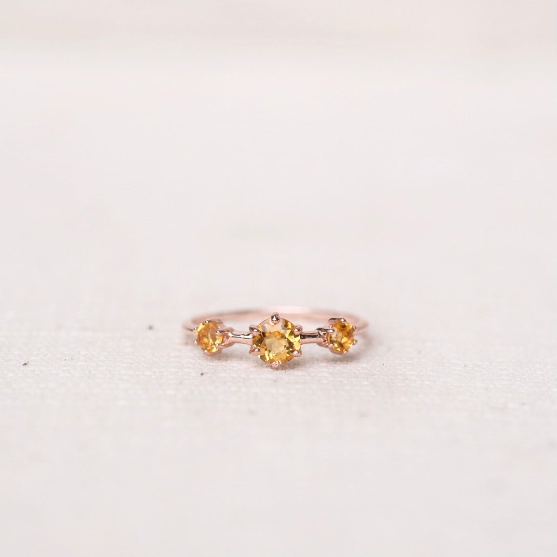 Helene Rings - Citrine