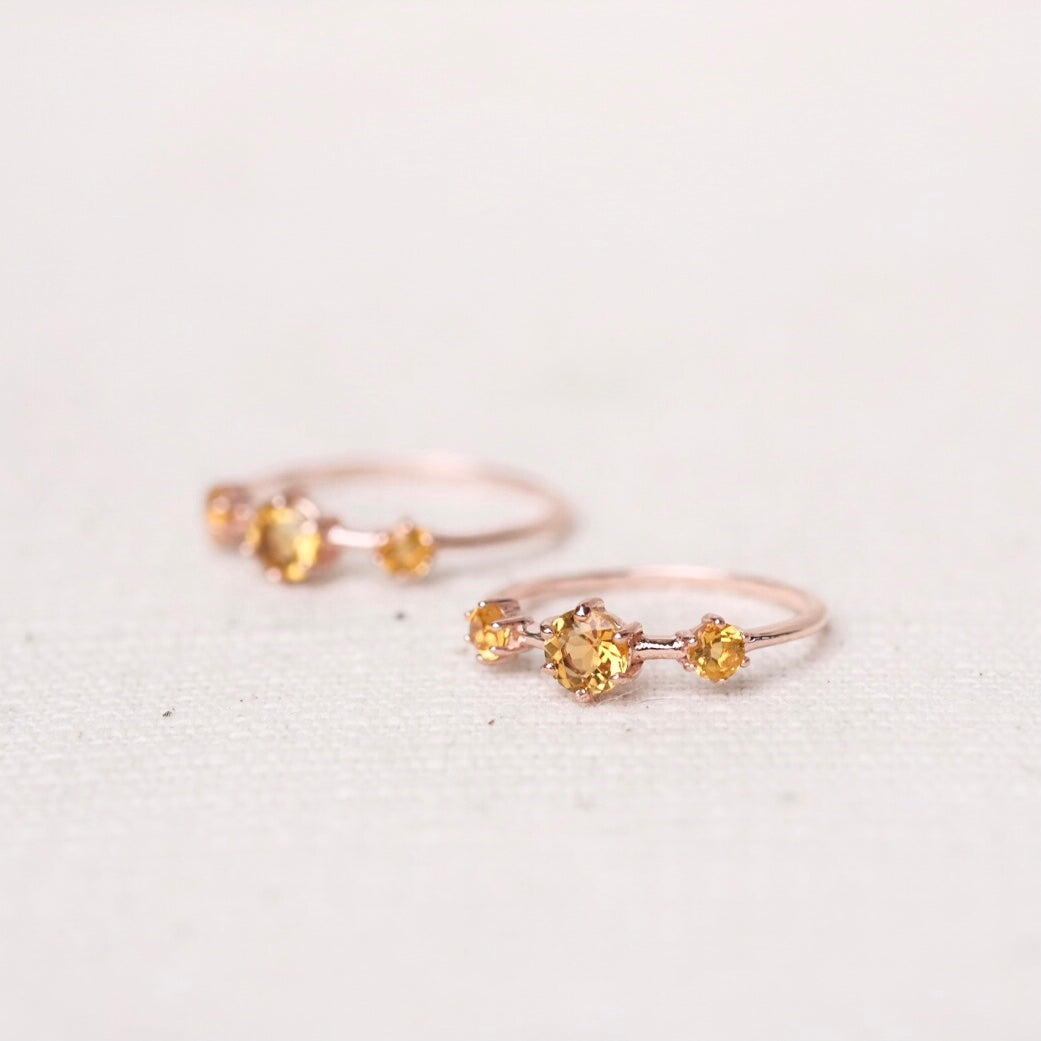 Helene Rings - Citrine