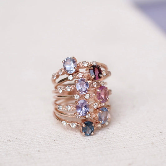 Loane Rings - Burma Spinel