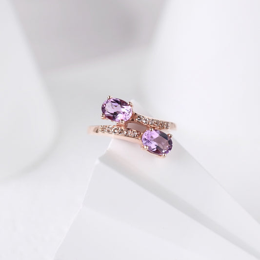 Nanette Rings - Amethyst