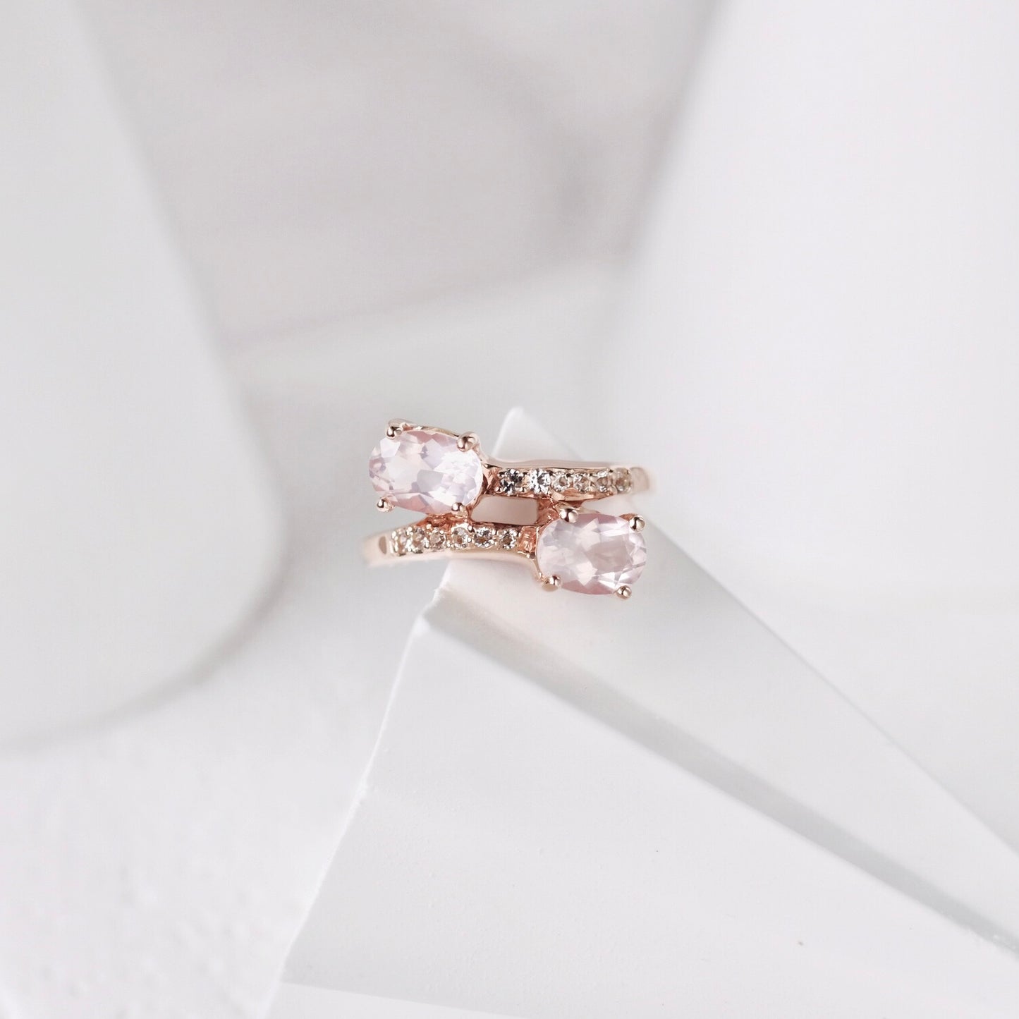 Nanette Rings - Rose Quartz
