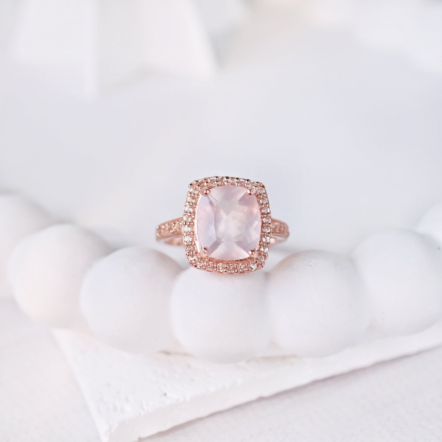 Valerie Rings - Rose Quartz