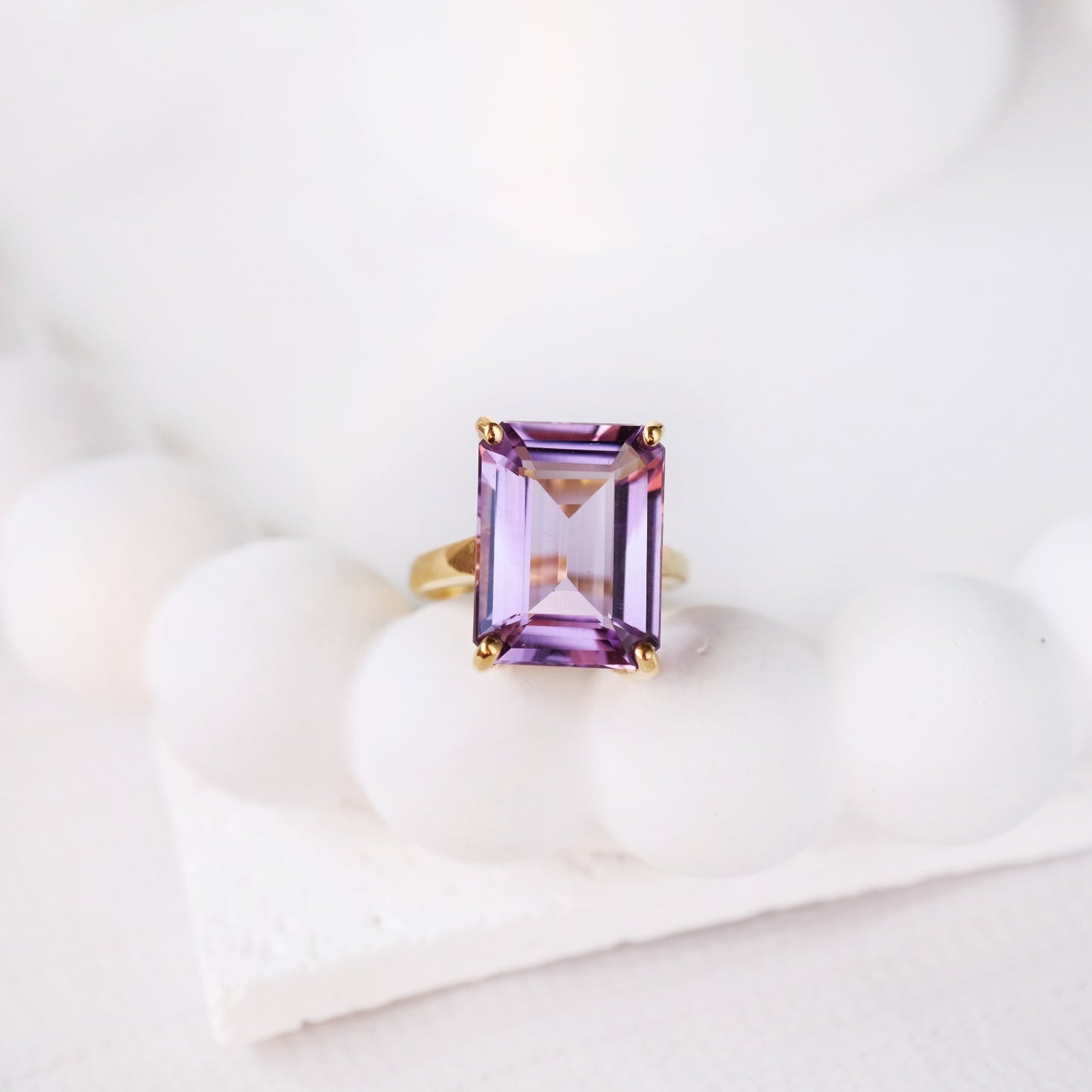 Clarisse Rings - Amethyst