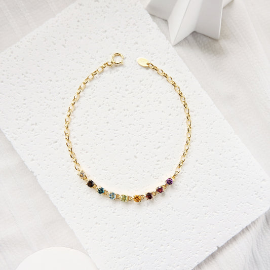 Celeste  bracelet - Multi Gemstone