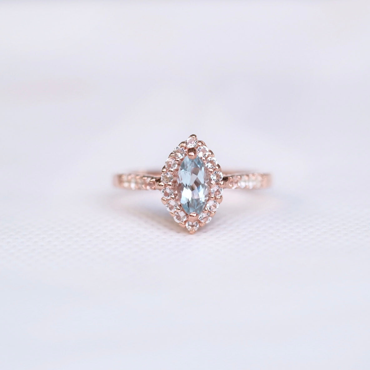Anaelle Rings - Aquamarine