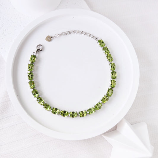Eleanor Bracelets - Peridot