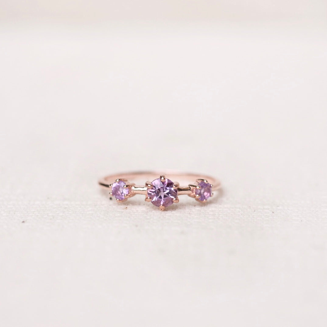 Helene Rings - Amethyst