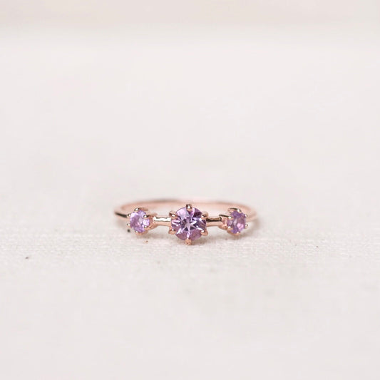 Helene Rings - Amethyst