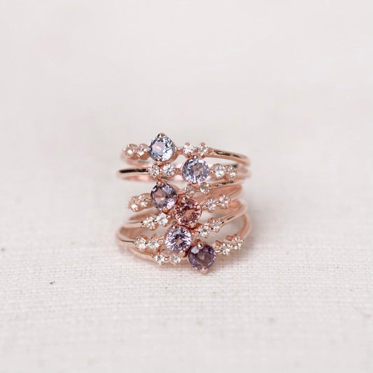 Maelle Rings - Burma Spinel