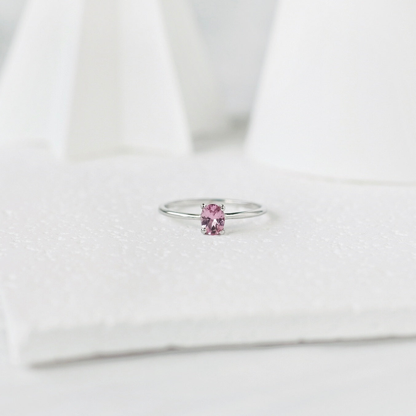 Paulette Rings - Pink Tourmaline