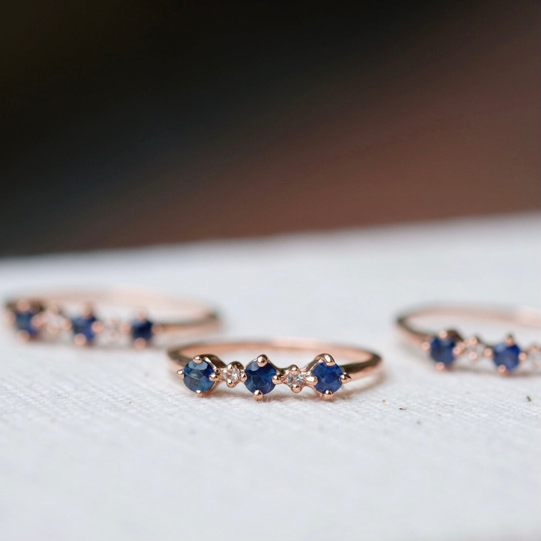 Sirine Rings - Blue Sapphire