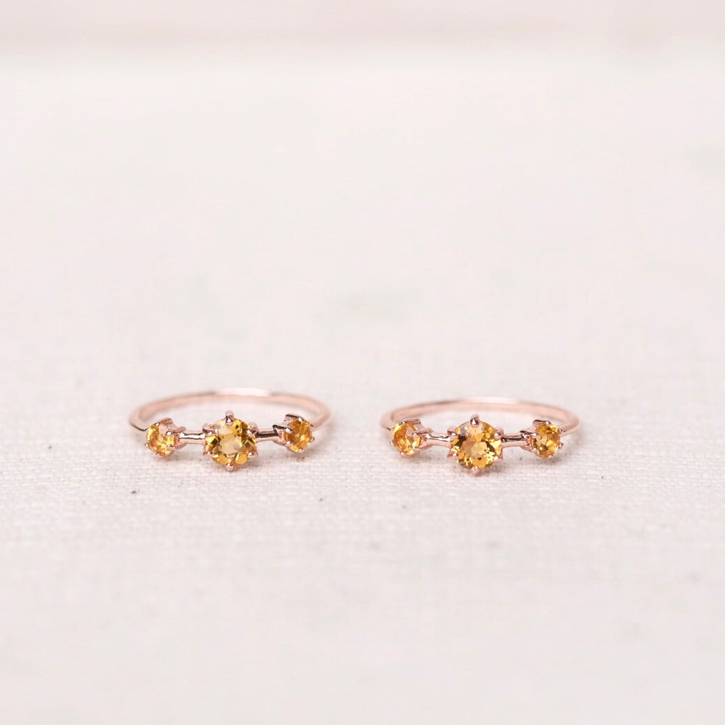 Helene Rings - Citrine