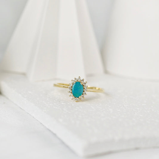 Laetitia Rings - Australia Opal