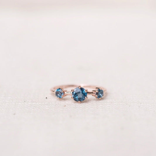 Helene Rings - London Blue Topaz