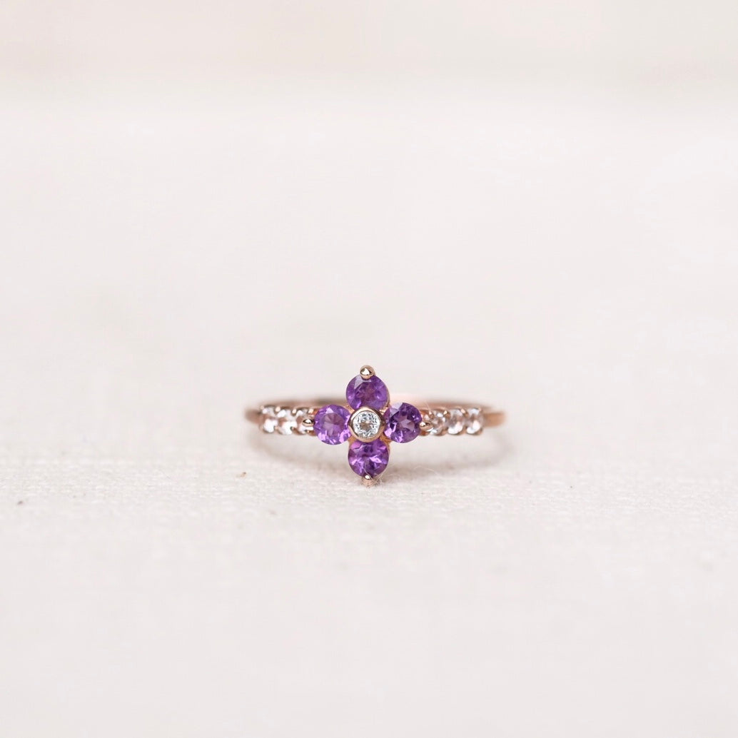 Felicite Rings - Amethyst