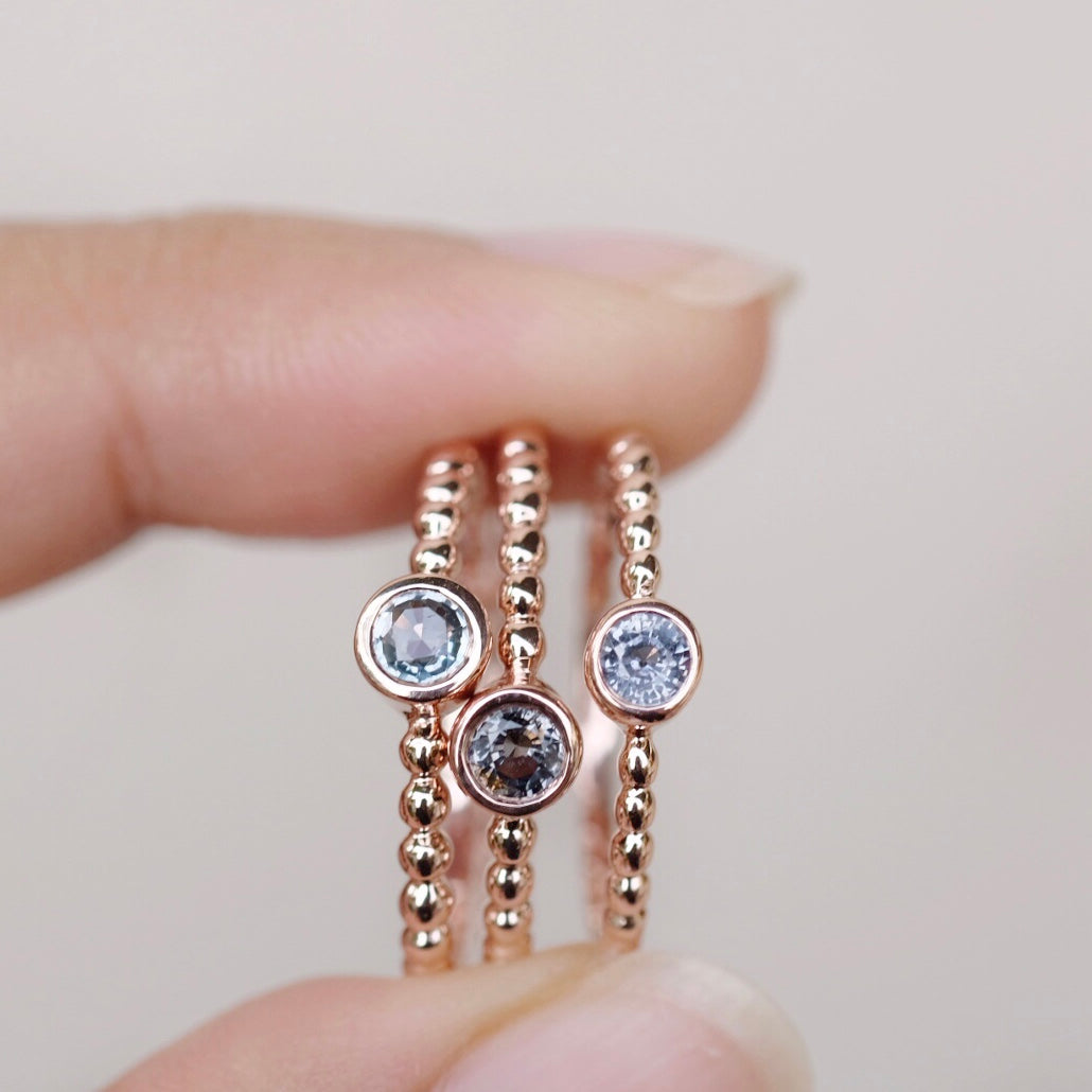 Pauline Rings - Burma Spinel