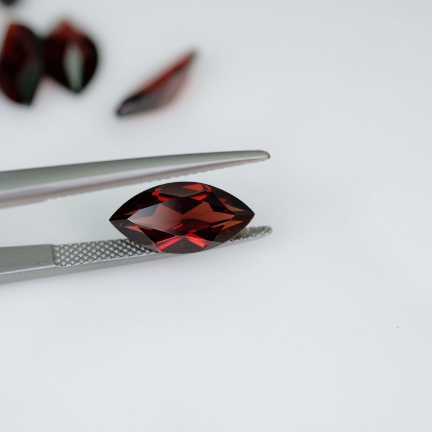 Red Garnet marquise